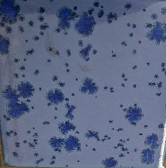 32414 Kristallglasur blauviolett Steinzuegglasur pulverform