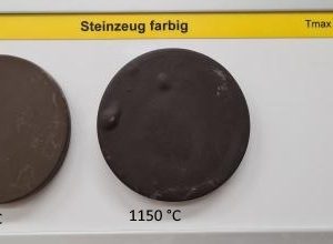 Steinzeug farbig