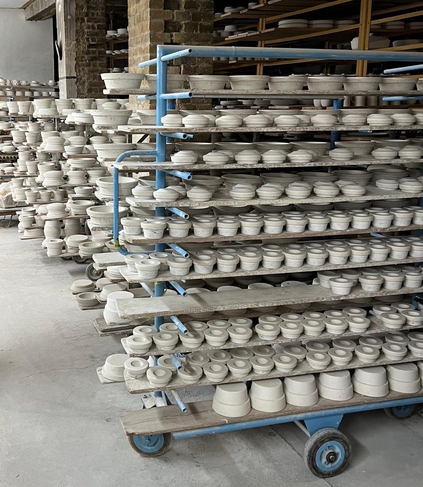 Gipsformen und -platten